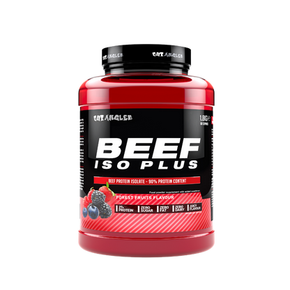 Outangled Beef Iso Plus 1.8kg - Forest Fruits product packaging