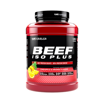 Outangled Beef Iso Plus 1.8kg - Pineapple Orange product packaging