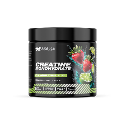 Outangled Creatine Monohydrate 250g - Strawberry Lime product packaging