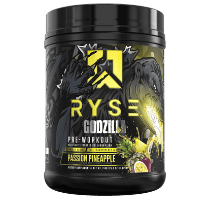 RYSE Godzilla Pre-Workout 792g - Passion Pineapple product packaging