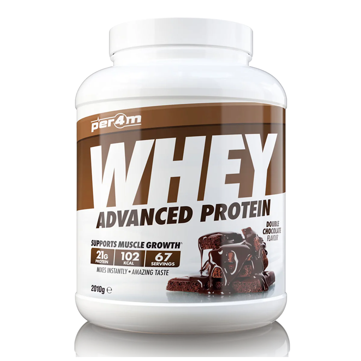 Per4m Advanced Whey Protein 2.01kg - Double Chocolate