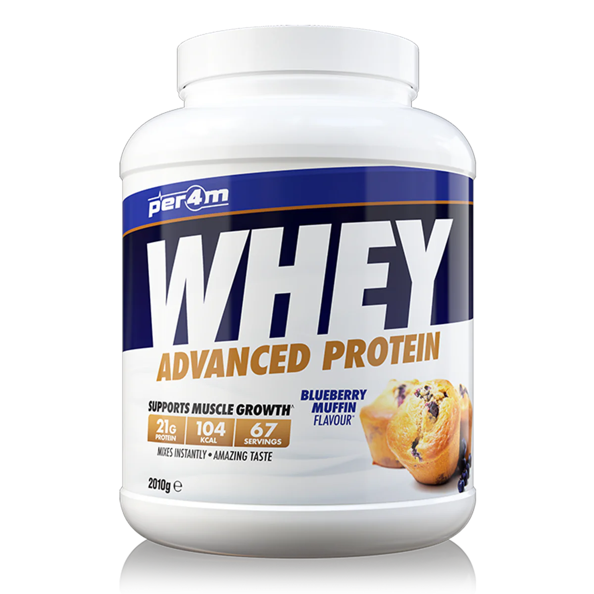 Per4m Advanced Whey Protein 2.01kg - Blueberry Muffin
