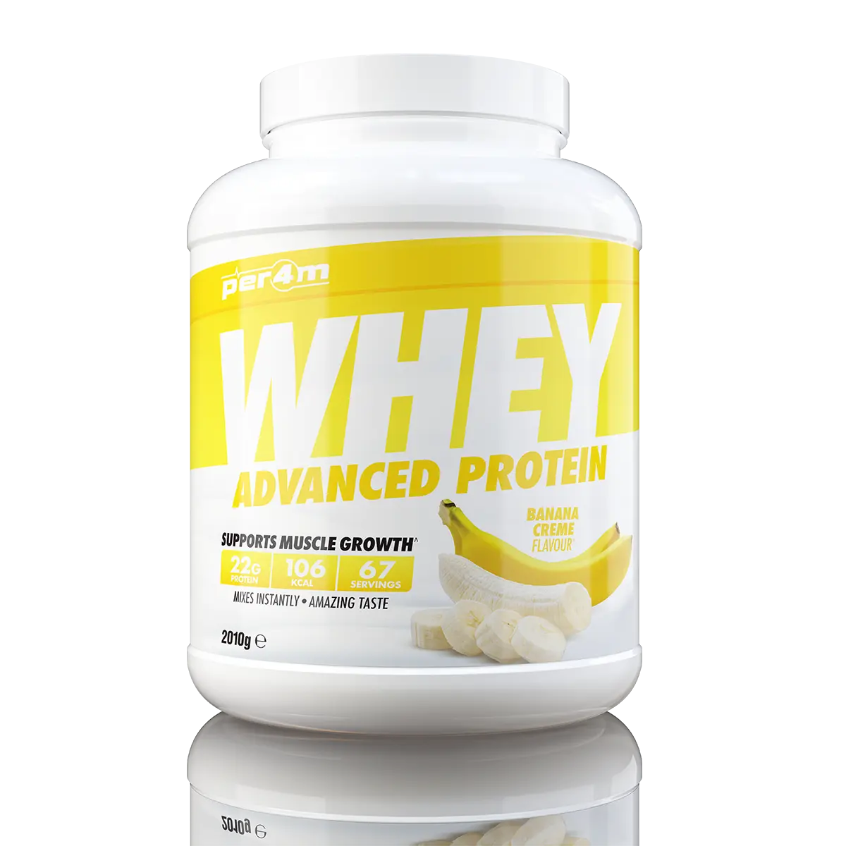 Per4m Advanced Whey Protein 2.01kg - Banana Creme