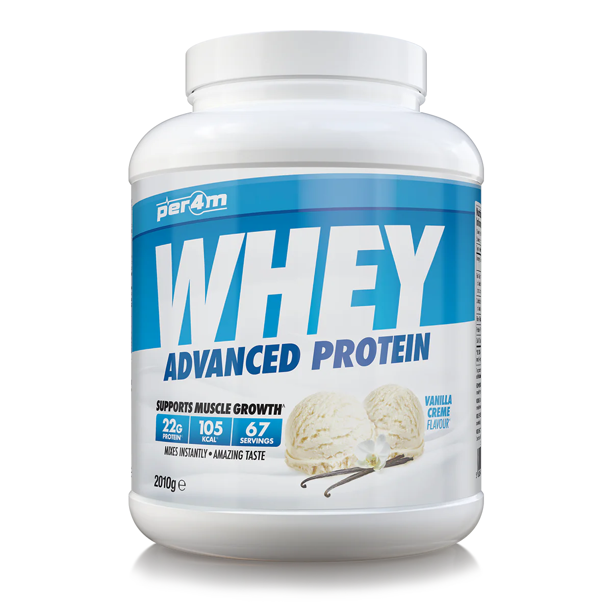 Per4m Advanced Whey Protein 2.01kg - Vanilla Creme