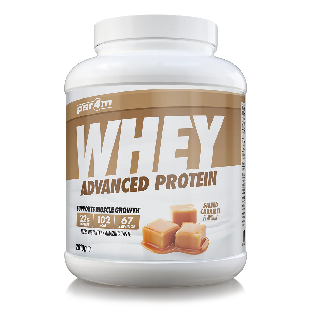Per4m Advanced Whey Protein 2.01kg - Salted Caramel