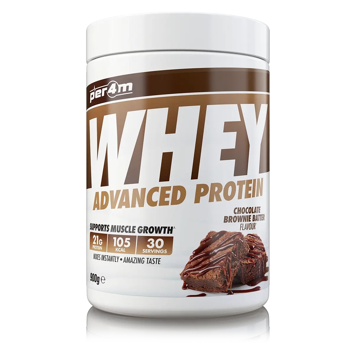 Per4m Advanced Whey Protein 900g - Chocolate Brownie Batter