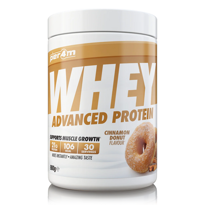 Per4m Advanced Whey Protein 900g - Cinnamon Donut