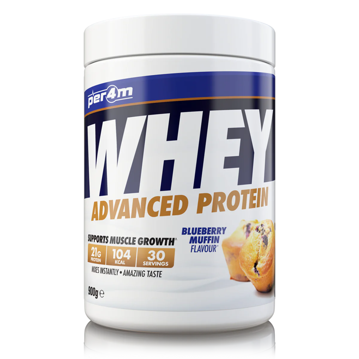 Per4m Advanced Whey Protein 900g - Blueberry Muffin