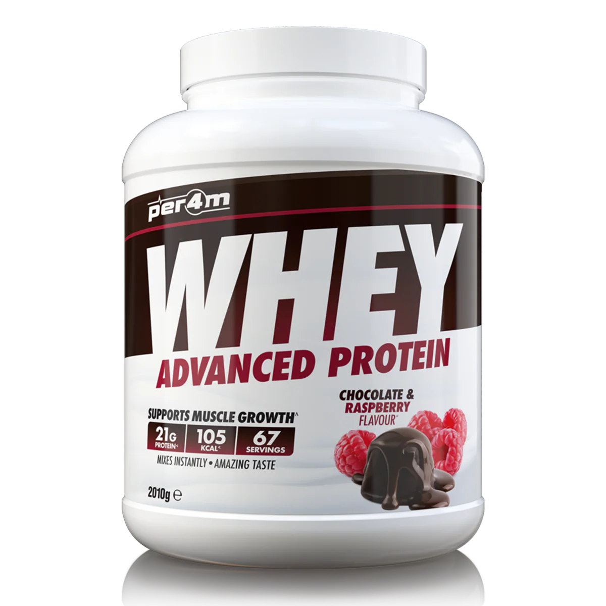 Per4m Advanced Whey Protein 2.01kg - Chocolate & Raspberry