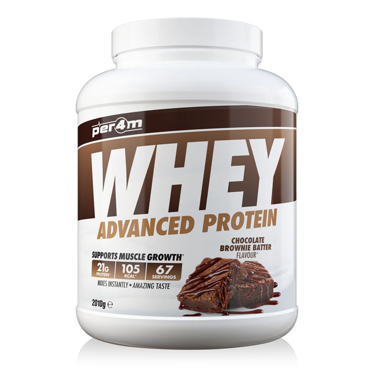 Per4m Advanced Whey Protein 2.01kg - Chocolate Brownie Batter