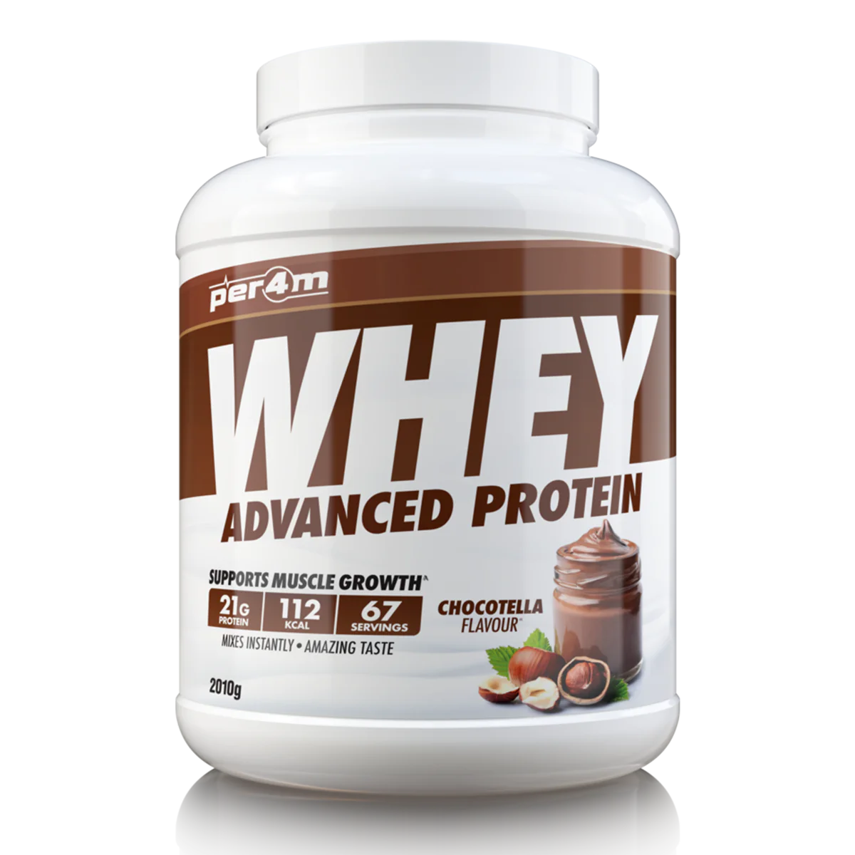 Per4m Advanced Whey Protein 2.01kg - Chocotella