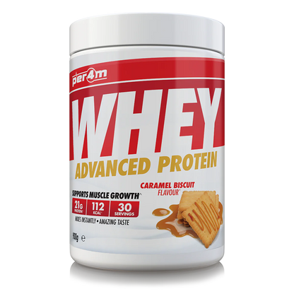 Per4m Advanced Whey Protein 900g - Caramel Biscuit
