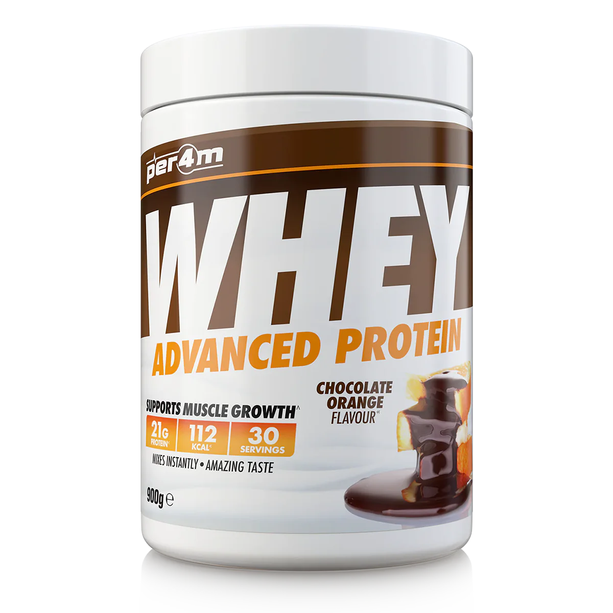 Per4m Advanced Whey Protein 900g - Chocolate Orange