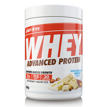 Per4m Advanced Whey Protein 900g - White Chocolate Hazelnut