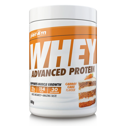 Per4m Advanced Whey Protein 900g - Carrot Cake