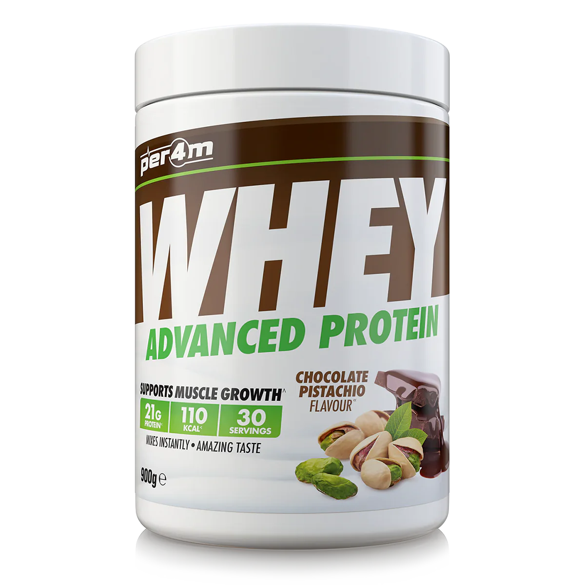 Per4m Advanced Whey Protein 900g - Chocolate Pistachio