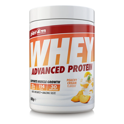 Per4m Advanced Whey Protein 900g - Peaches & Cream