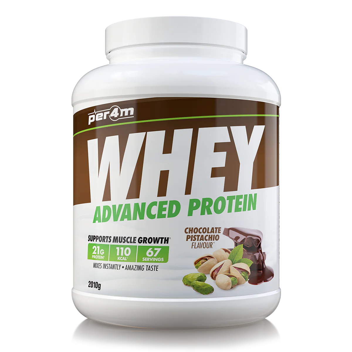 Per4m Advanced Whey Protein 2.01kg - Chocolate Pistachio