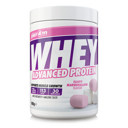 Per4m Advanced Whey Protein 900g - Fluffy Marshmallow