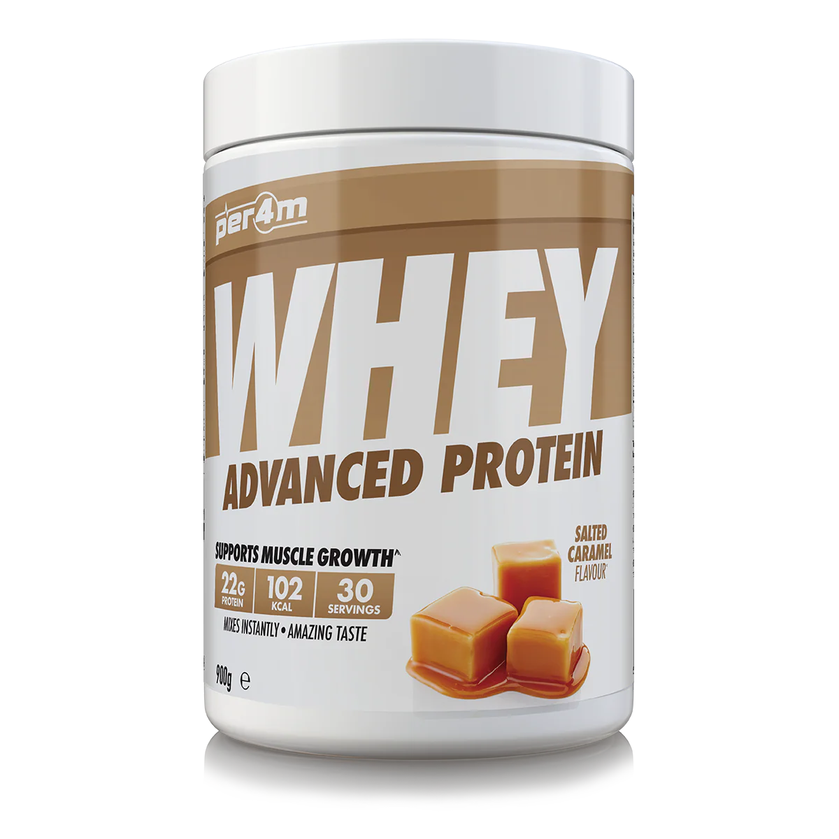 Per4m Advanced Whey Protein 900g - Salted Caramel