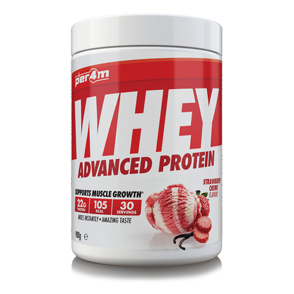 Per4m Advanced Whey Protein 900g - Strawberry Creme