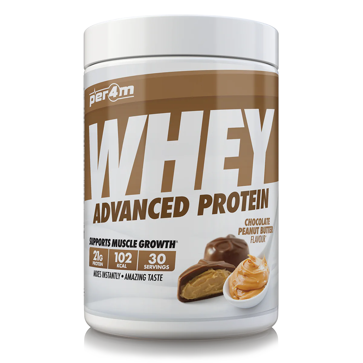 Per4m Advanced Whey Protein 900g - Chocolate Peanut Butter