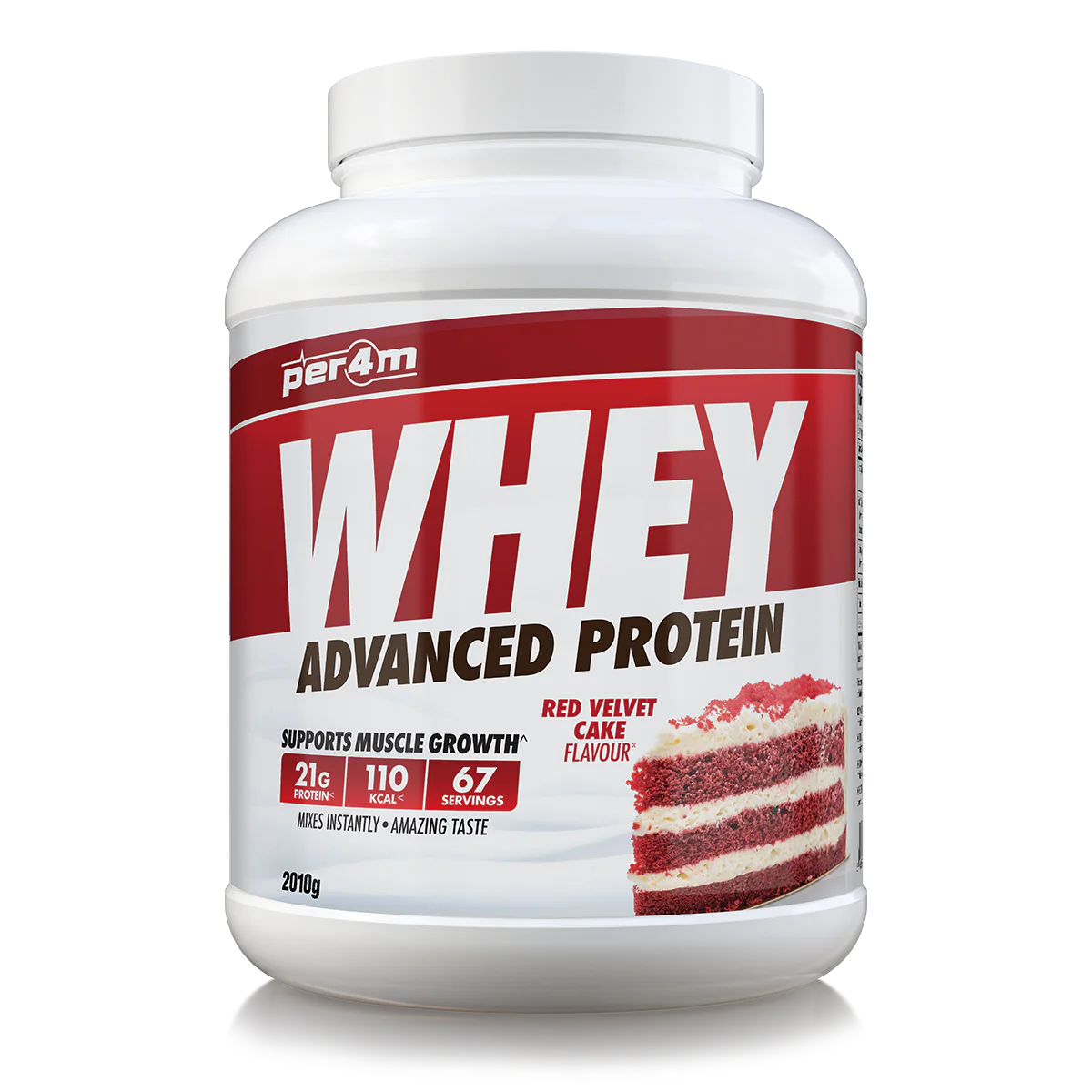 Per4m Advanced Whey Protein 2.01kg - Red Velvet Cake
