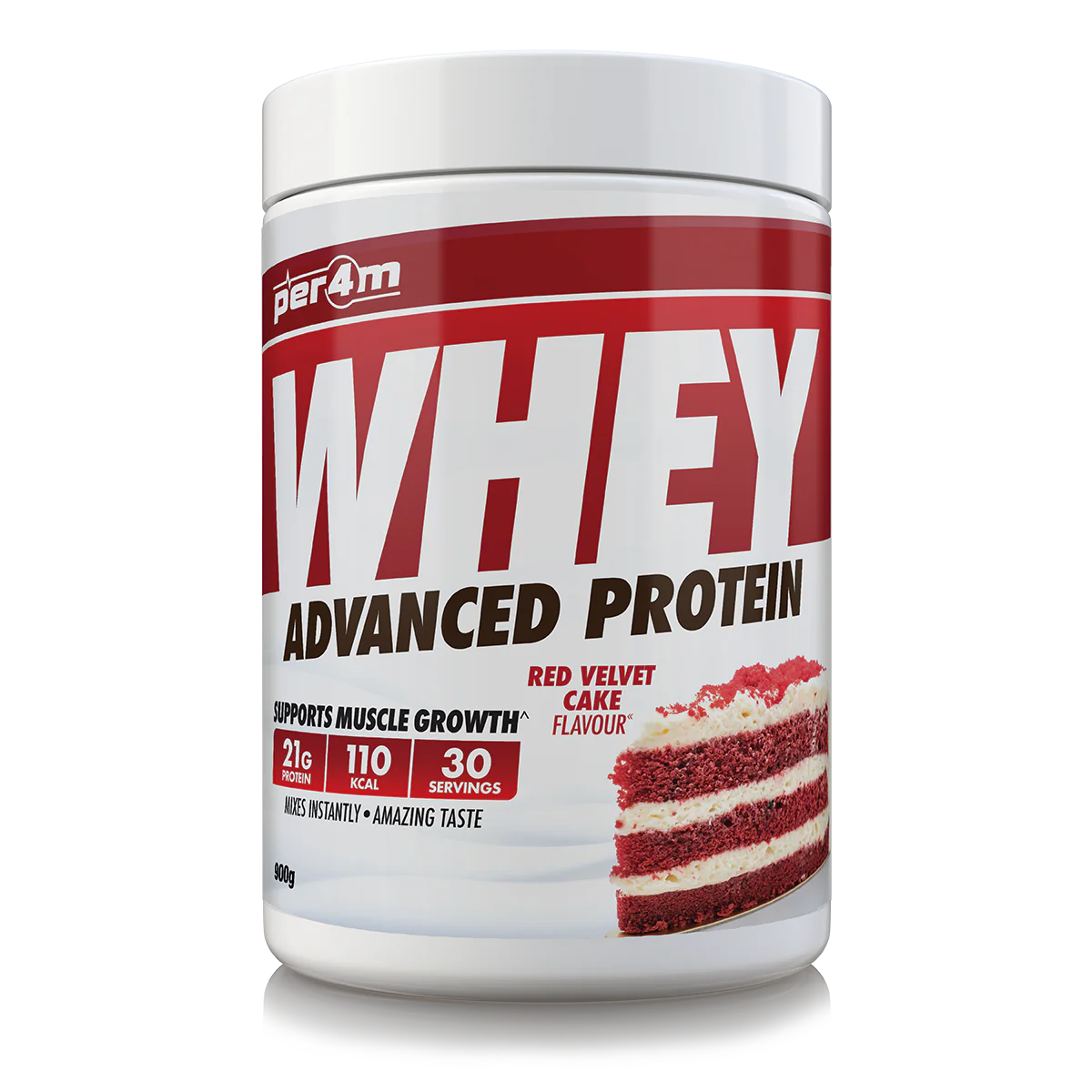 Per4m Advanced Whey Protein 900g - Red Velvet Cake