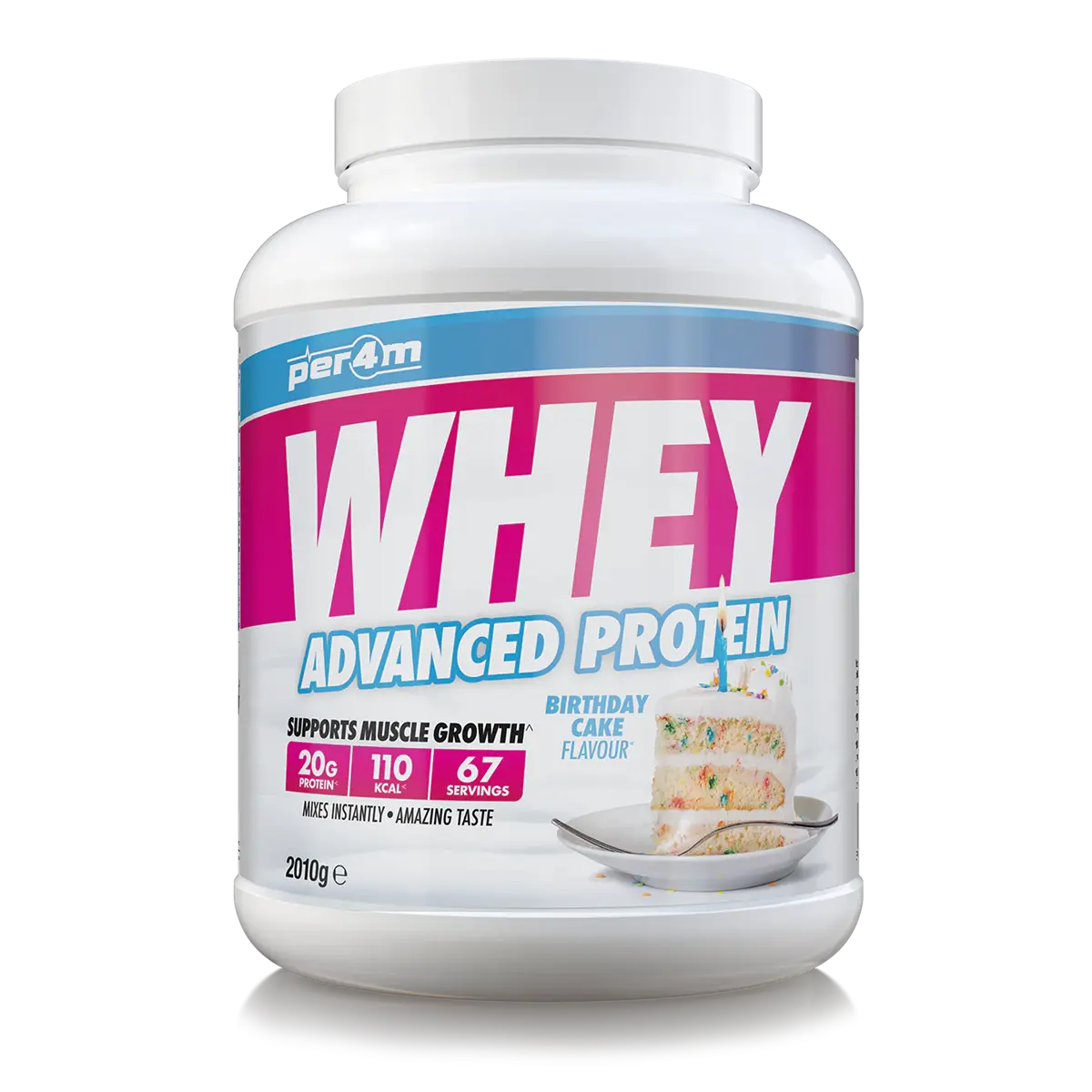 Per4m Advanced Whey Protein 2.01kg - Birthday Cake
