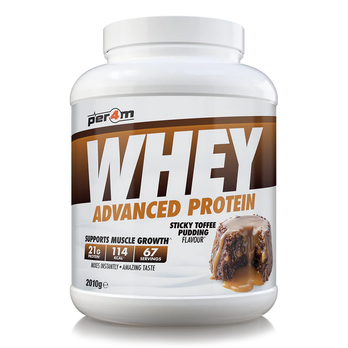 Per4m Advanced Whey Protein 2.01kg - Sticky Toffee