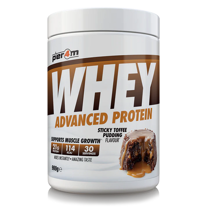 Per4m Advanced Whey Protein 900g - Sticky Toffee