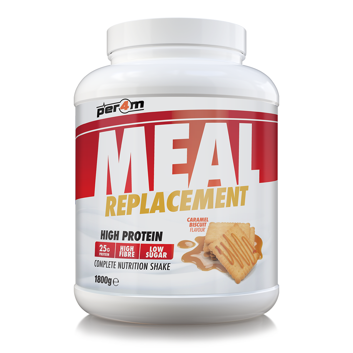 Per4m Meal Replacement 1.8kg — Caramel Biscuit