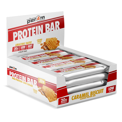 Per4m Protein Bar 12x62g Caramel Biscuit