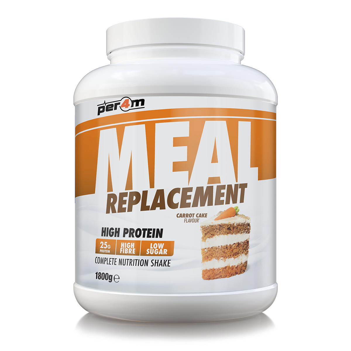 Per4m Meal Replacement 1.8kg — Carrot Cake