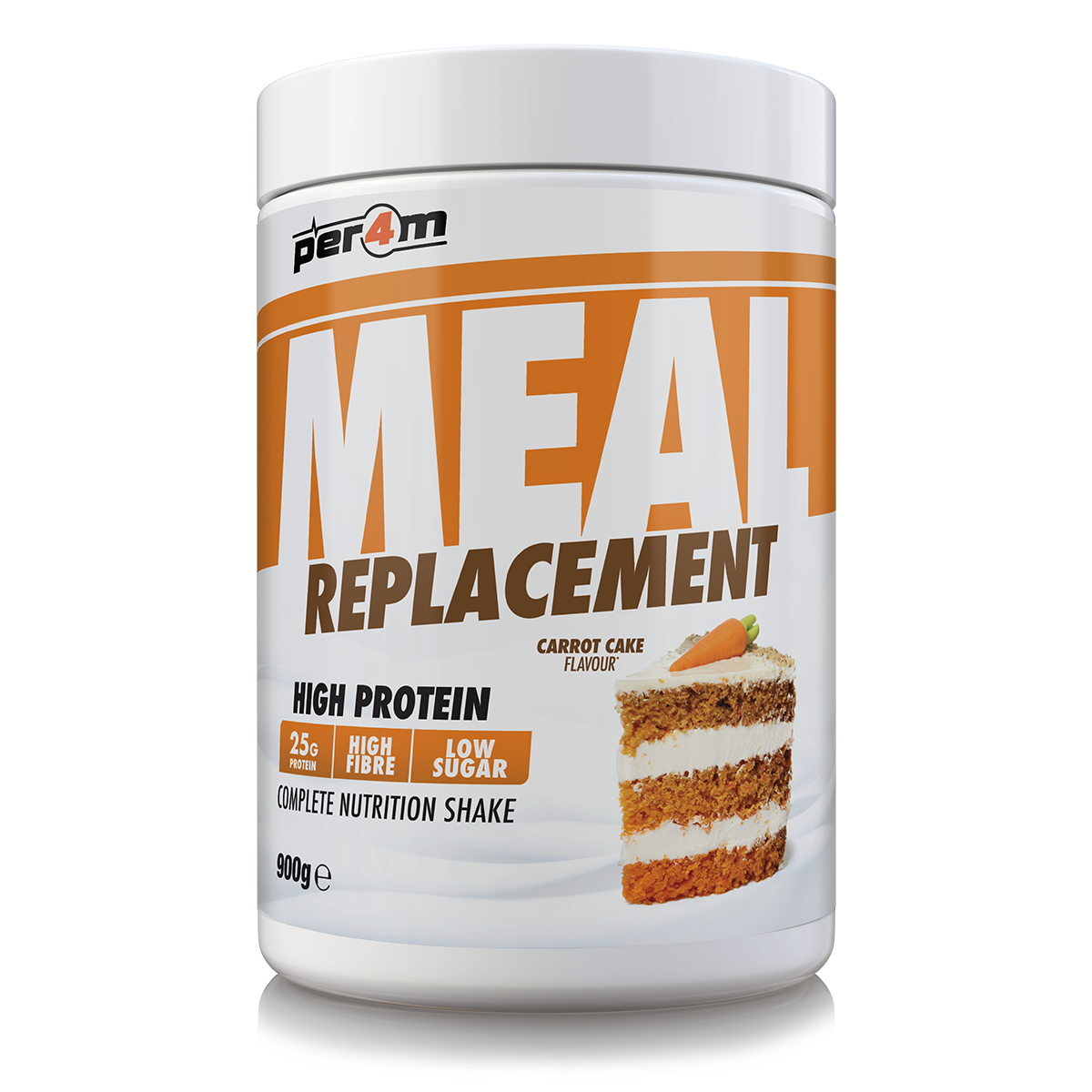 Per4m Meal Replacement 900g — Carrot Cake