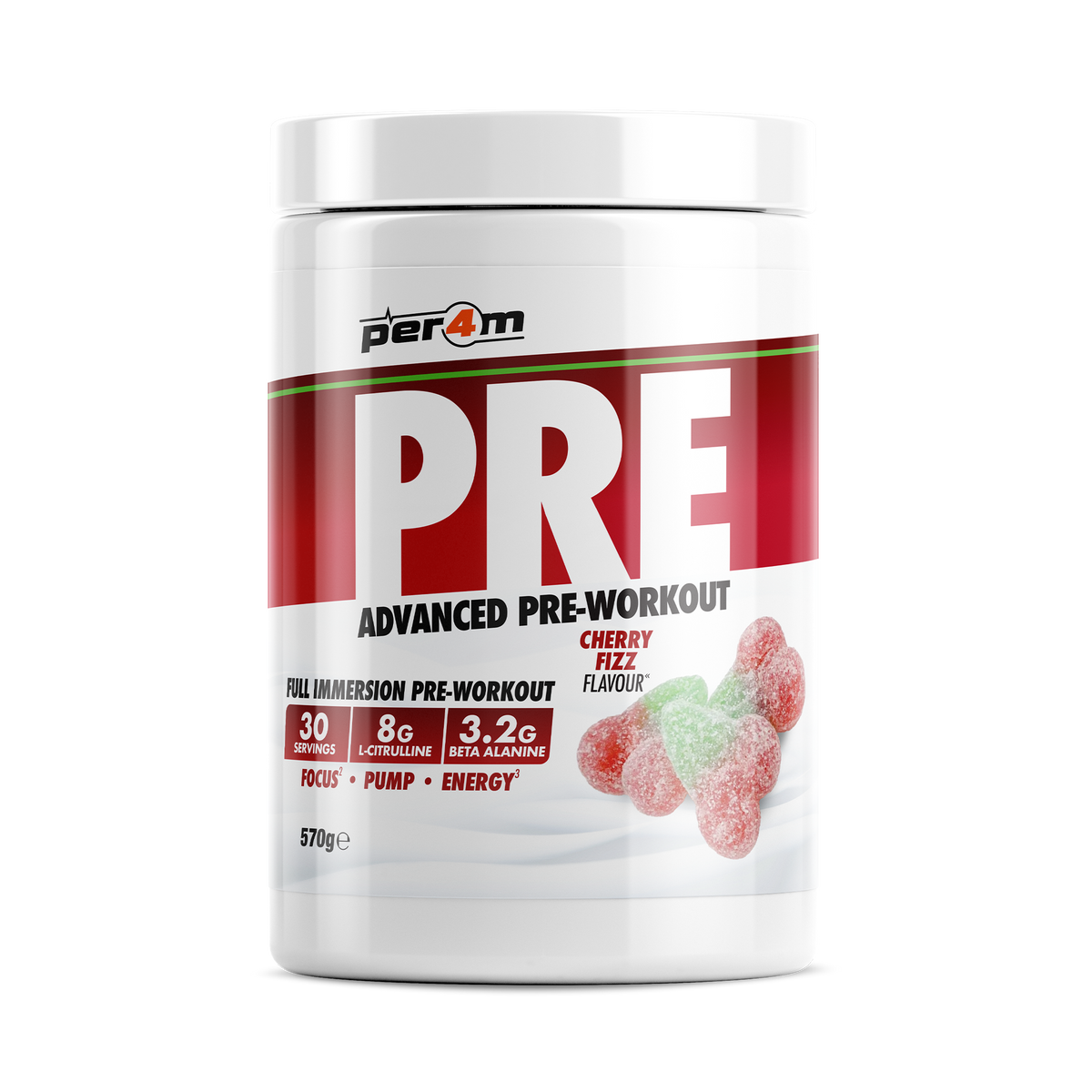 Per4m Pre 570g — Cherry Fizz