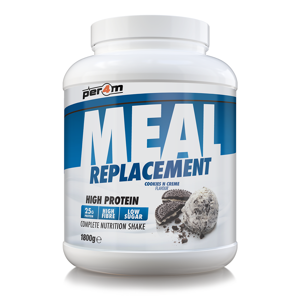 Per4m Meal Replacement 1.8kg — Cookies & Cream