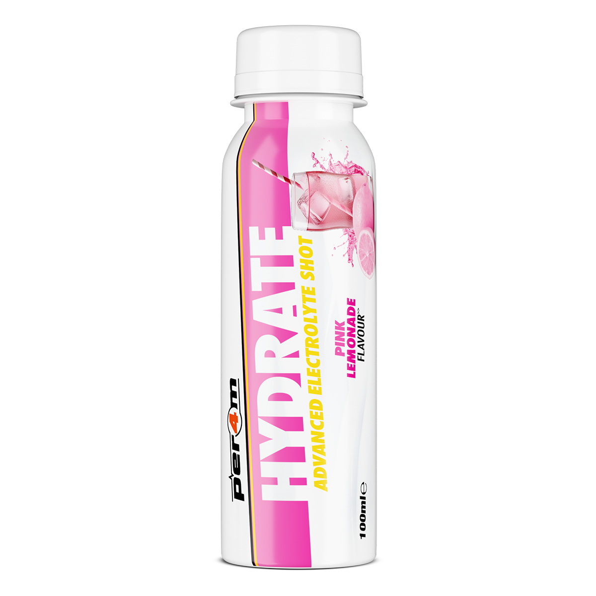 Per4m Hydrate Advanced Electrolyte Shot 100ml Pink Lemonade