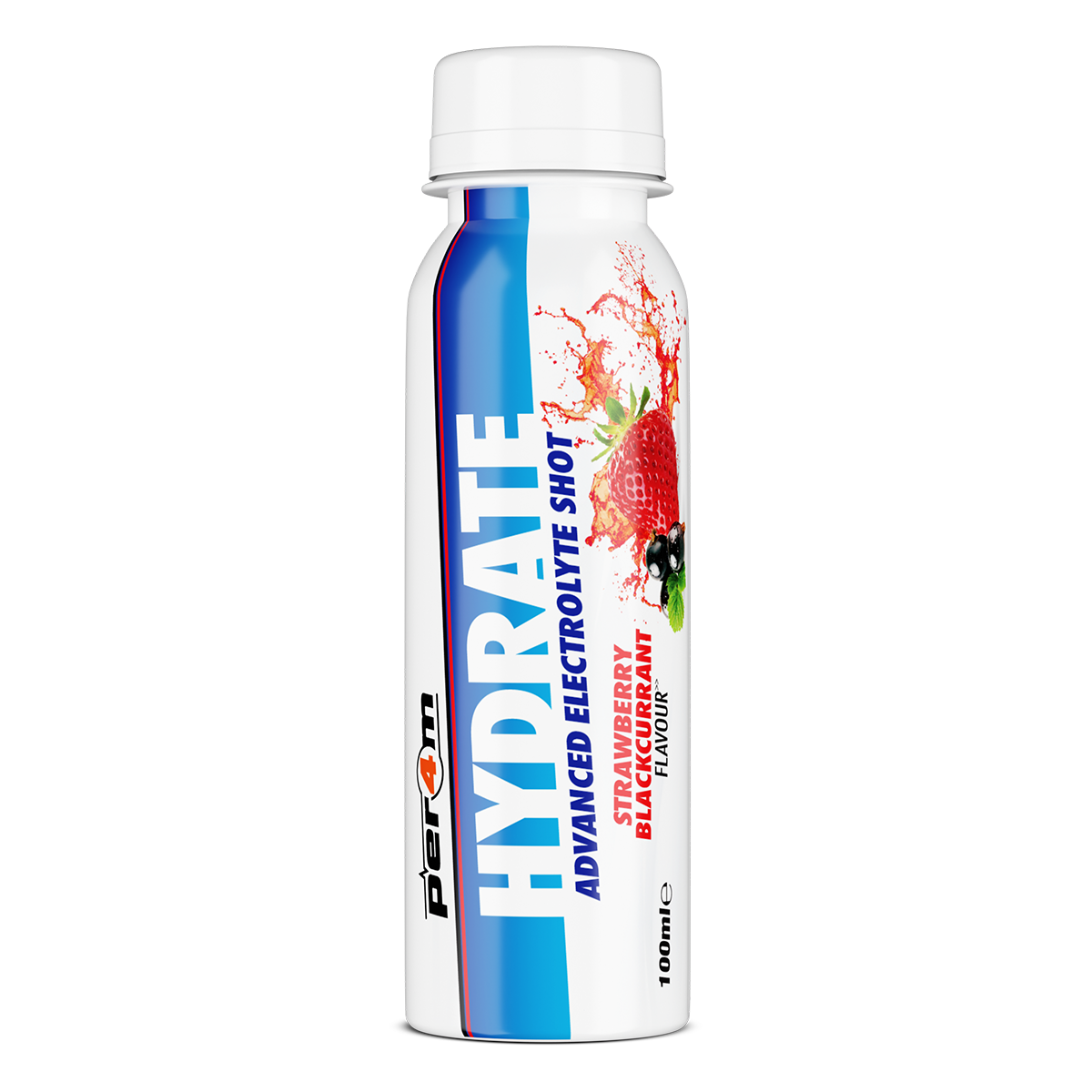 Per4m Hydrate Advanced Electrolyte Shot 100ml Strawberry Blackcurrant