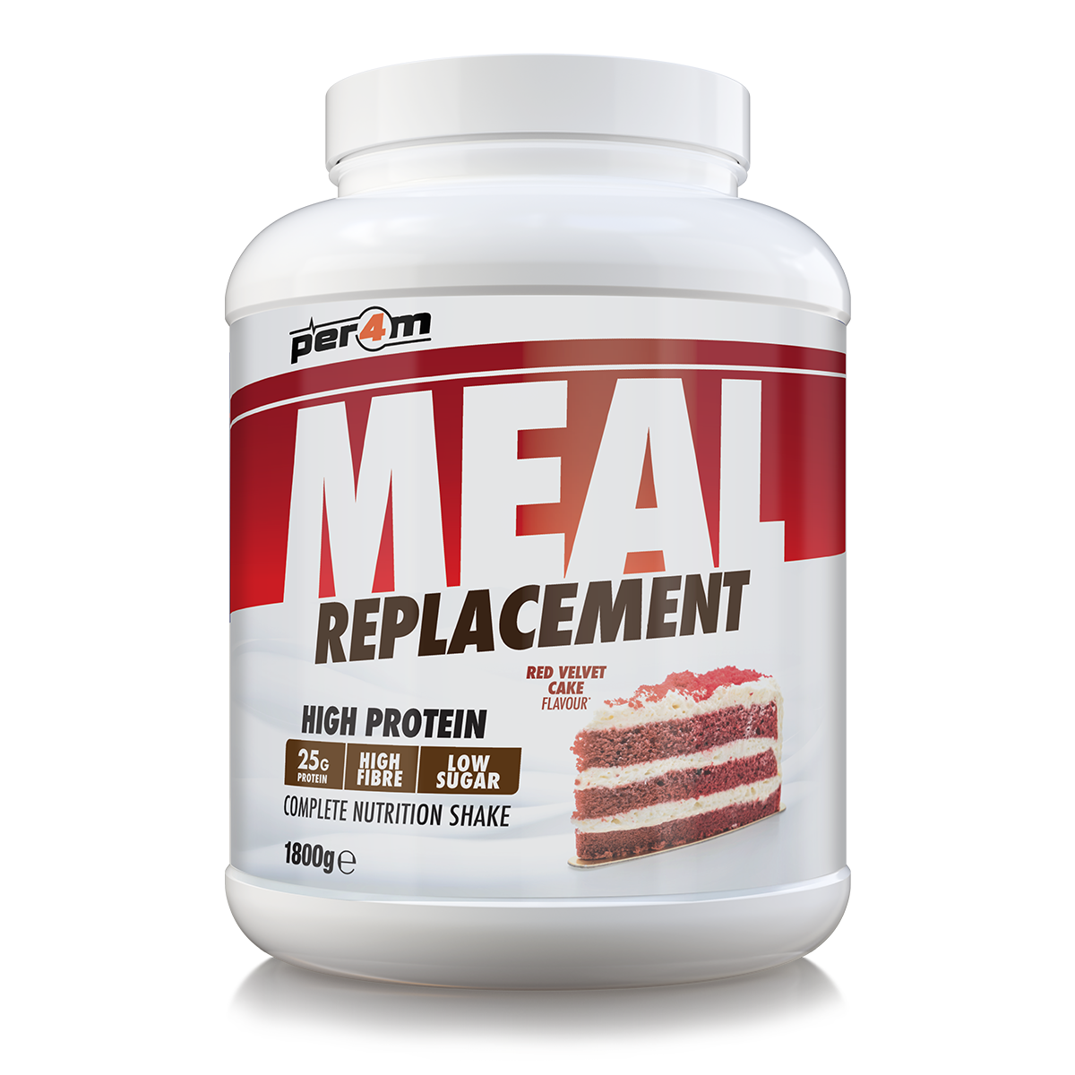 Per4m Meal Replacement 1.8kg — Red Velvet Cake