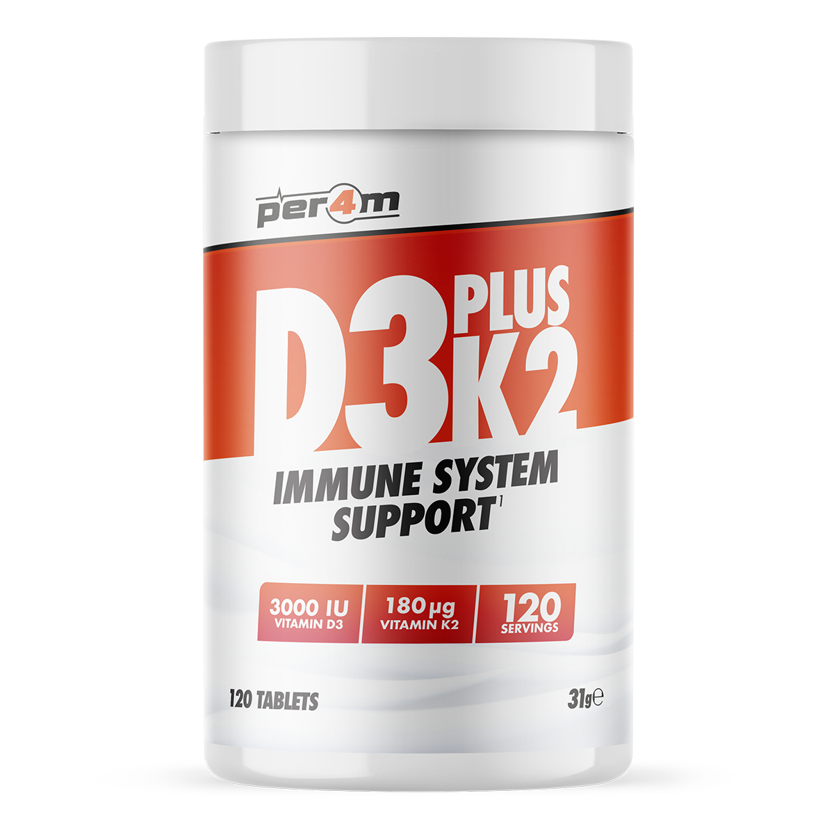Per4m Per4m D3 Plus K2 120 Tabs