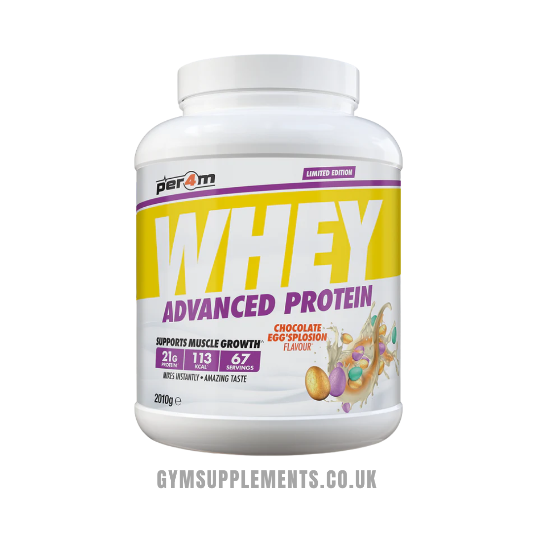 Per4m Advanced Whey Protein 2.01kg Chocolate Eggs'plosion (Limited Edition) packshot