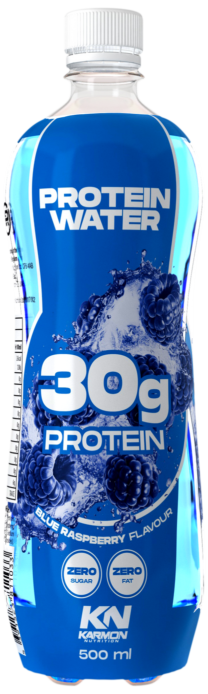 NXT Nutrition KN Protein Water 12x500ml Blue Raspberry packshot