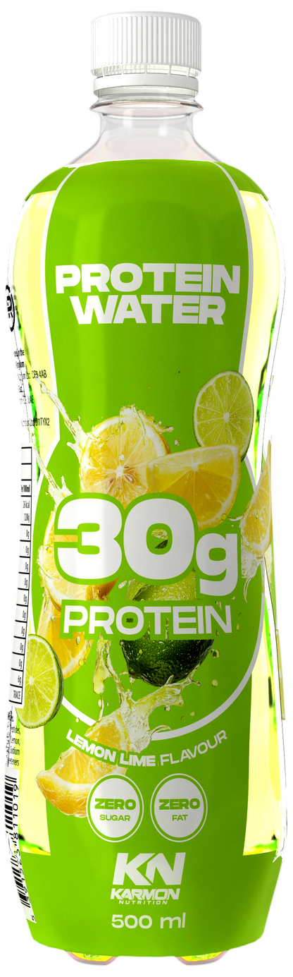 NXT Nutrition KN Protein Water 12x500ml Lemon Lime packshot