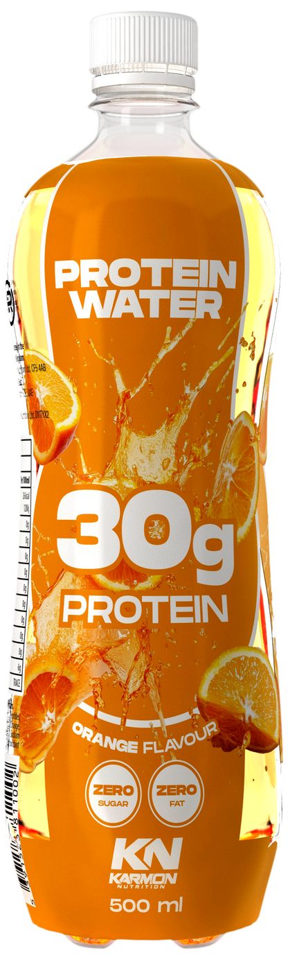 NXT Nutrition KN Protein Water 12x500ml Orange packshot
