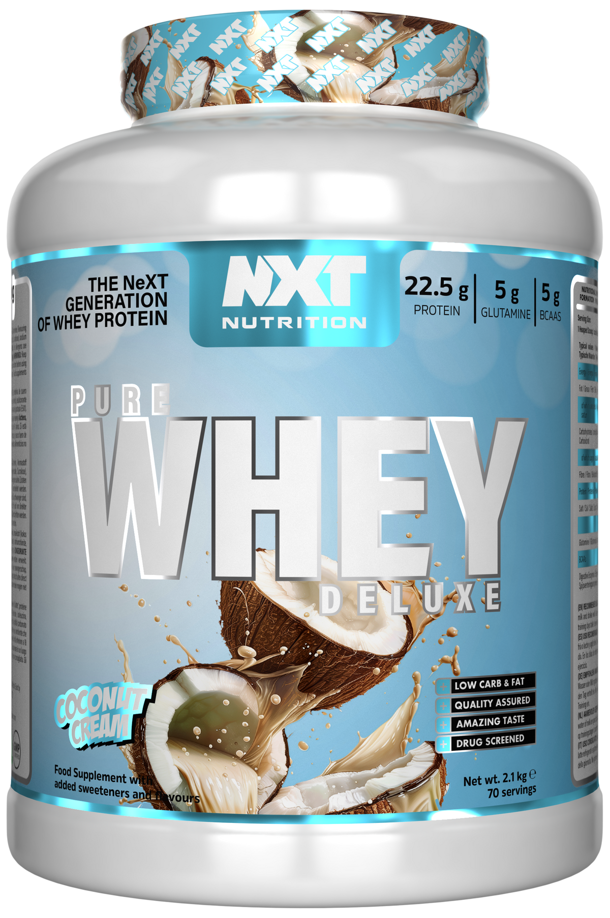 NXT Nutrition Pure Whey Deluxe 2.1kg