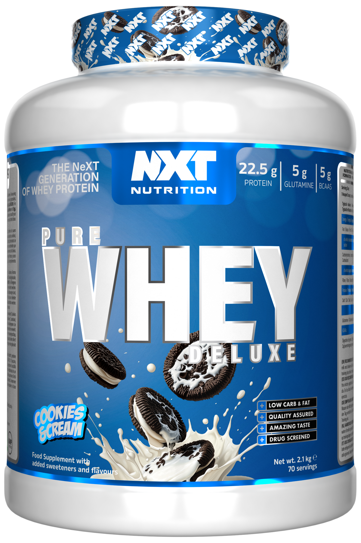 NXT Nutrition Pure Whey Deluxe 2.1kg
