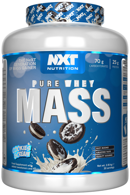 NXT Nutrition NXT Pure Whey Mass 3.18kg - Cookies & Cream