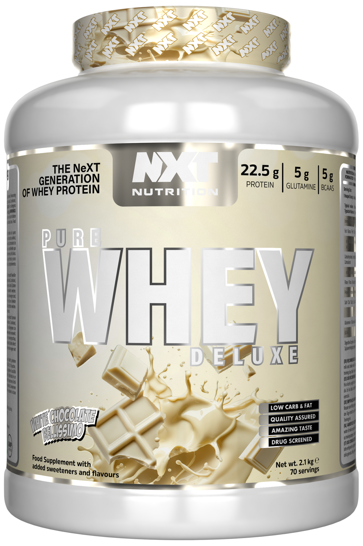 NXT Nutrition Pure Whey Deluxe 2.1kg