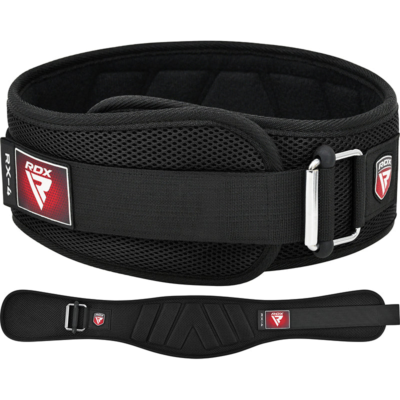 RDX Weight Lifting Belt Eva Curve Rx4 S Black packshot